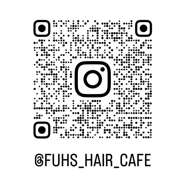 Instagram @FUHS_HAIR_CAFE のQRコード